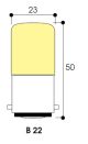  Image Inc - tube 23x50 260v 7-10w b22