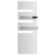  Image Radiateur sèche-serviettes co. serenis premium mât gauche 1750w blanc carat 2025