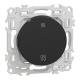  Image Odace - inter ou poussoir VMC 2 vitesses - 10AX - noir onyx