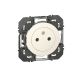  Image Dooxie prise de courant surface avec terre blanc