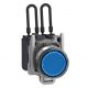  Image Harmony xb4 - voyant led - test lampe - bleu - ø22 - 24vdc - racc vis étrier