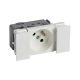  Image Logix prise 2p+t auto ab blanc