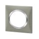  Image Dooxie plaque 1 poste style inox brosse