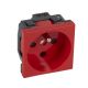  Image Logix prise 2p+t 16a detrompage mecanique rouge