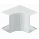  Image Angle intérieur variable +ou-5°- Pour goulotte distribution Viadis 40x25mm-Blanc