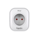  Image Wiser - prise de courant plug 2p+t connectée - se monte sur prise existante