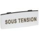  Image Insert marque sous tension