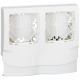  Image Cadre 2p h12,5/20-32-40 blanc le long moulure