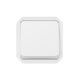  Image Poussoir NO-NF lumineux Plexo composable blanc