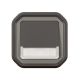  Image Poussoir NO-NF lumineux porte-étiquette Plexo complet encastré anthracite