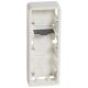  Image Cadre saillie mosaic blanc 3x2 mod.  prof 40mm