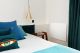 Campalys - radiateur vertical 1500w - blanc satiné