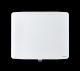 Radiateur verre connecté Verali horizontal 1900W blanc brillant