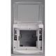  Image Mureva - cadre pour appareil. 45x45 - transpar. - compos. en saillie - ik07 ip55