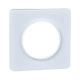  Image Odace touch, plaque blanc 1 poste