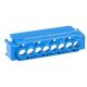  Image Kaedra - capot ip2 pour bornier 8 trous - bleu