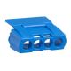  Image Kaedra - capot ip2 pour bornier 4 trous - bleu