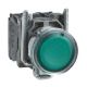  Image Harmony xb4 - poussoir lumineux led - 1f+1o - vert - ø22 - 24vacdc