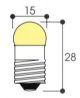 Image LM - SPH 15X28 2,5V 2,5W E10 ARGON