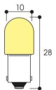 Image Lm - tube 10x28 30v 2w ba9s