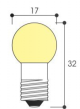 Image Lm - sph 17x32 6v 0,45a e10 xenon