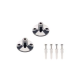 Image Supports muraux pour câble tendu T.B.T, chrome, 2 pièces, 3 