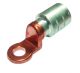 Image Cosses alu-cuivre à fût court pour réseaux industriels de section 120mm² - m10