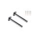Image Renvois plafond pour câble tendu T.B.T., chrome, 2 pièces, 1