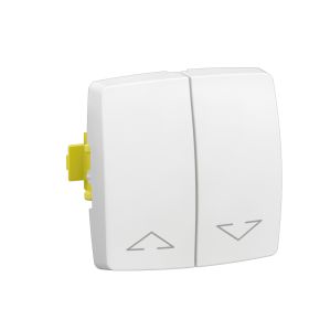 Double interrupteur pour volets roulants Appareillage saillie r&eacute;f&eacute;rence : 086113L de la marque LEGRAND coloris blanc