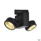 TEC KALU double, applique/plafonnier, noir, LED 31W, 24°, 30 référence : 1001431 de la marque SLV