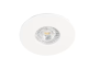 Spot RTIGHT GU10 rond fixe, blanc mat IP20 référence : 62400 de la marque SEET