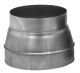 Réduction conique plastique, raccordement D 160/125 mm