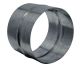 Manchon raccord mâle en acier galvanisé, D 100 mm