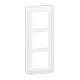  Image Plaque 3x2 modules blanc montage vertical entraxe 57