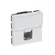 Lot de 200 prises RJ45 catégorie 6A STP Mosaic 2 modules - blanc en carton