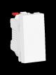  Image Unica - bouton-poussoir no - 10a - connex rapide - 1 mod - blanc - méca seul