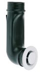  Image Pb 80 l - bouche fixe d'extraction wc avec manchon coude diametre 80