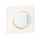  Image Dooxie one bouton poussoir avec fonction voyant lumineux blanc