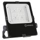  Image Ldv fl pfm asym 55x110 50w/3000k 5800lm ip66 noir projecteur ledvance