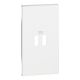  Image Living now enjoliveur 2 modules chargeur blanc