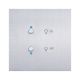 Interrupteur lumière Art d'Arnould Epure MyHOME_Up - acier brossé