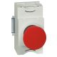 Coup de poing Ø40 pousser-tirer arrêt d'urgence IP69 Osmoz composable - rouge référence : 023874 de la marque LEGRAND