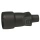  Image Prolongateur 2p+t 16a franco-belge caout chouc noir borne a vis serre cable a vi