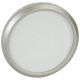 Enjoliveur Céliane pour commande tactile verre Kaolin - finition titane