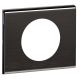  Image Plaque matiere 1p inox black nickel