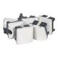 Lot de 50 sorties de câbles Mosaic 2 modules référence 077550 - blanc