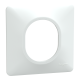 Ovalis - Lot de 360 plaques de finition de coloris blanc S320702