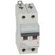 Disjoncteur DX³6000 10kA arrivée haute/départ bas vis 2P 10A courbe B - 2 mod