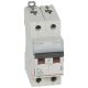 Disjoncteur DX³ 6000 -vis/vis- 4P- 400V~-50A-courbeC-peigne HX³ trad 4P - 4M