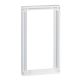 Rehausse pour coffret Drivia 18 modules 4 rangées - Blanc RAL9003